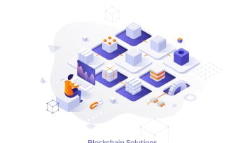 Illustration of Blockchain Solutions